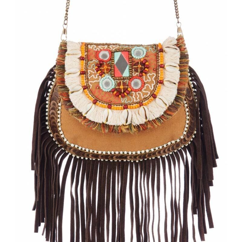 Bolso flecos