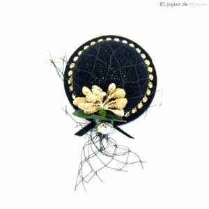 Broche tocado redecilla