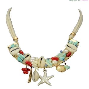 Collar motivos marinos