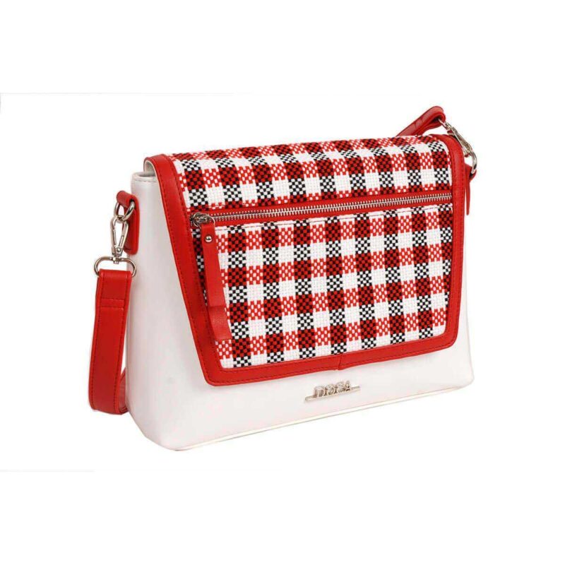 Bolso cuadros Doca