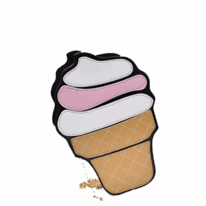 Bolso niña forma helado