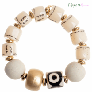 Pulsera piedras de resina