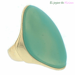 Anillo esmalte mate