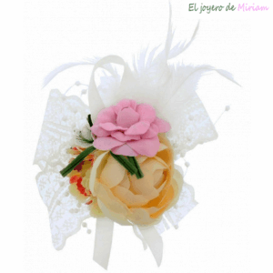 Broche flores 15 cm
