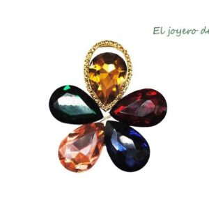 Broche flor fantasía