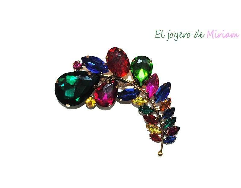 Broche multicolor fantasía