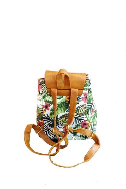 Mochila tela estampada - Imagen 3