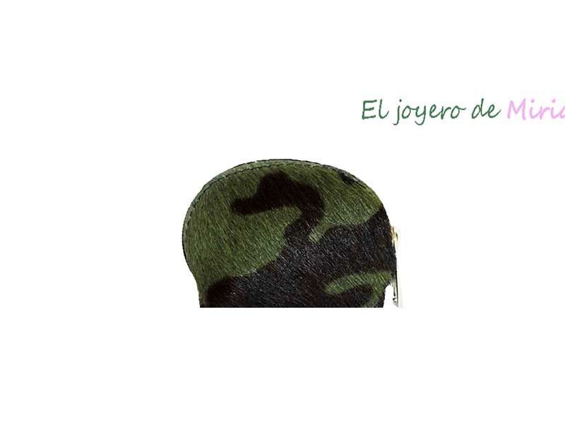 Monedero de pelo camuflaje