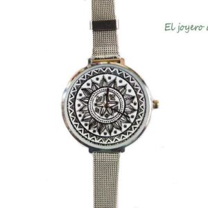 Reloj esfera mandala