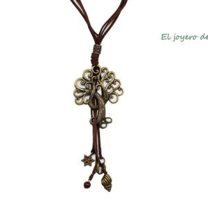 Collar largo árbol de la vida