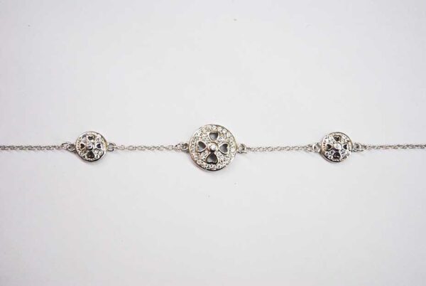 Pulsera cruces Plata - Imagen 2