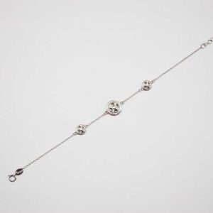 Pulsera cruces Plata