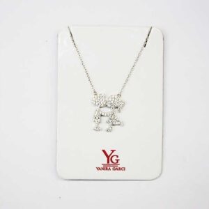 Colgante de plata niño y niña