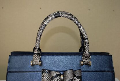 Bolso asas azul marino - Imagen 5