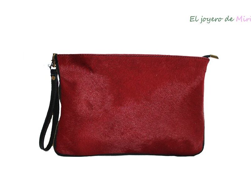 Bolso - cartera de mano pelo