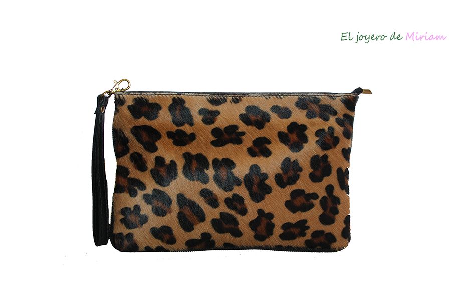 manipular Labe agudo Bandolera animal print leopardo - El joyero de Miriam