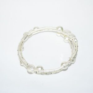 Pulsera plateada