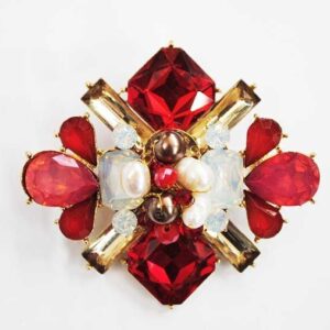 Broche cristales