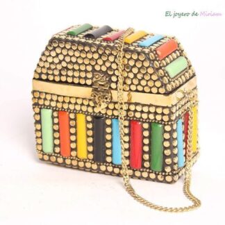 Bolso de fiesta mosaicos