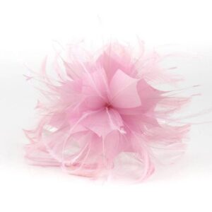 Flor tocado rosa chicle