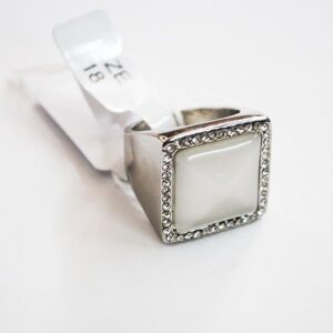 Anillo esmalte plata