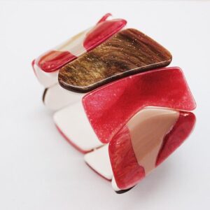 Brazalete rojo granate