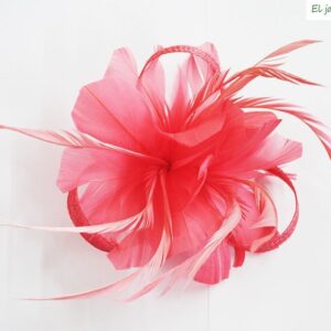 Flor tocado coral