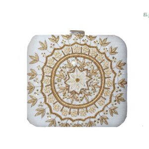 Bolso de fiesta plata