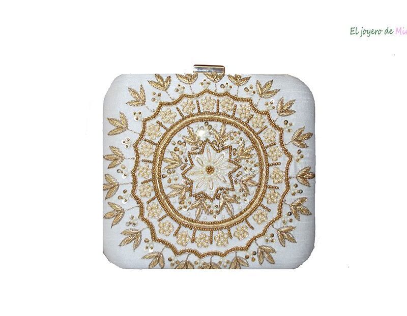 Bolso de fiesta plata