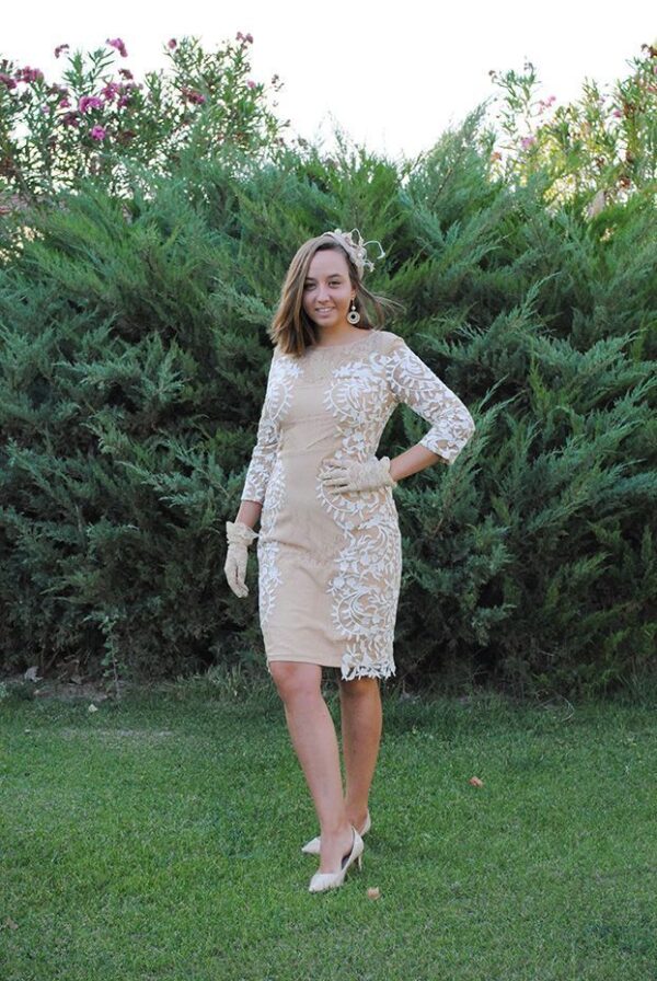 Vestido de fiesta encaje