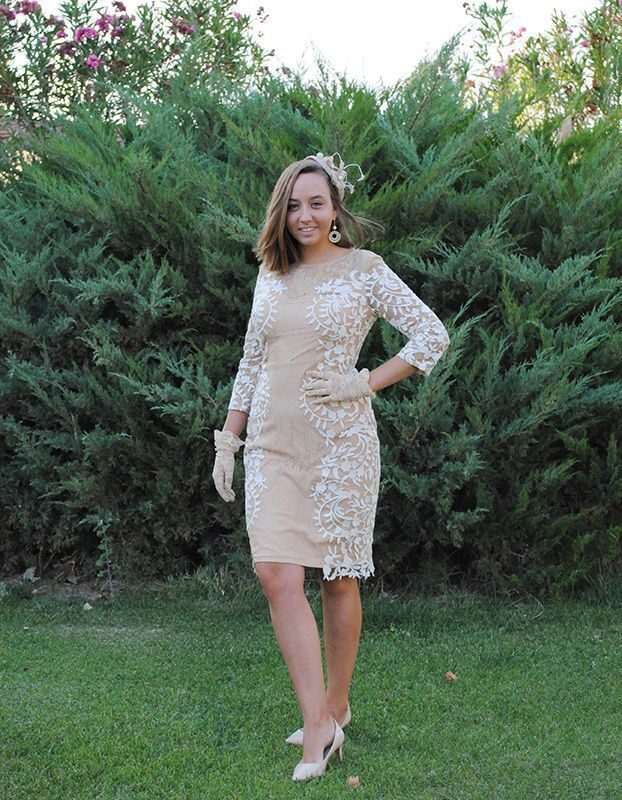 Vestido de fiesta encaje