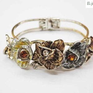 Brazalete hojas de metal