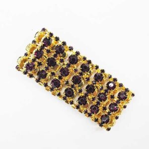 Pulsera de fiesta morada