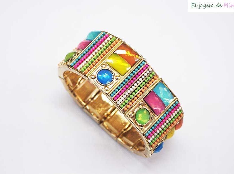 Pulsera multicolor