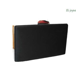 Clutch negro antelina