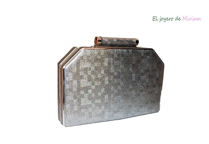 morfina Anguila Ten cuidado Clutch plata vieja - El joyero de Miriam