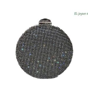 Clutch negro brillantes