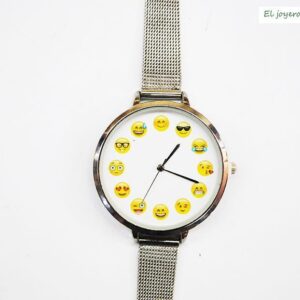 Reloj esfera emoticonos