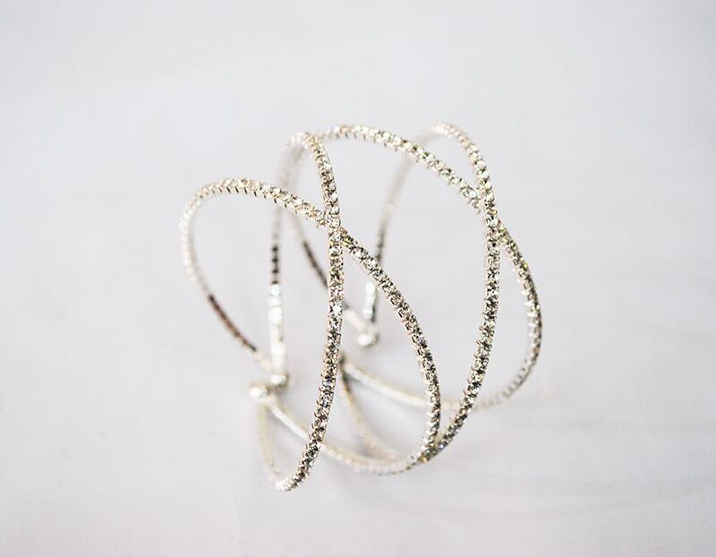 Brazalete plateado