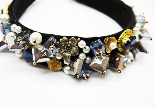 Diadema azul joya - Imagen 2