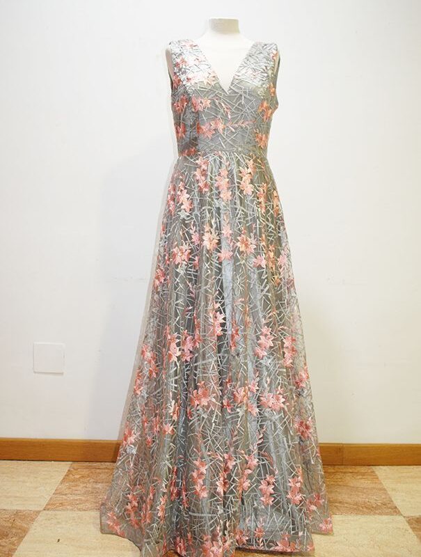 Vestido largo de fiesta