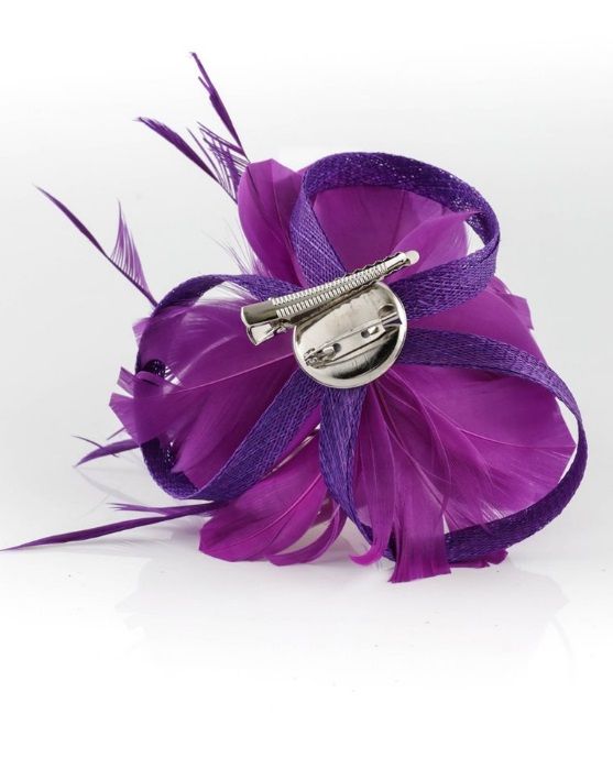 Tocado morado cardenal El joyero de Miriam