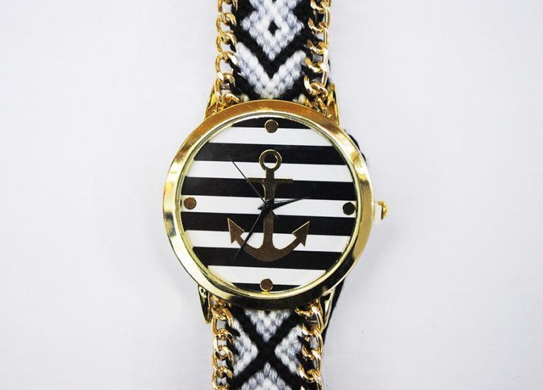 Reloj esfera ancla