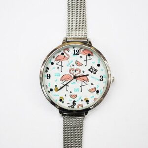 Reloj esfera flamencos