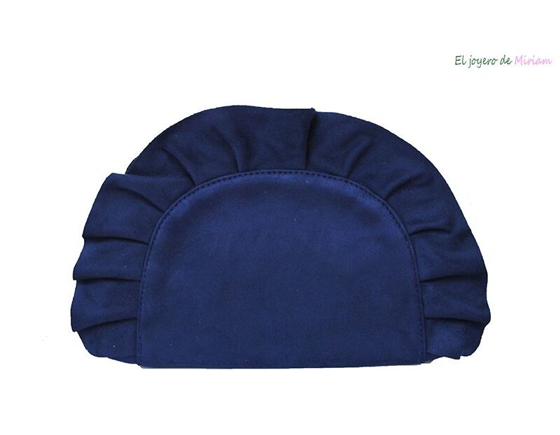 Cartera de fiesta azul marino