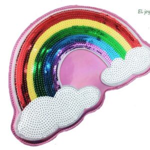 Bolso metalizado arcoiris