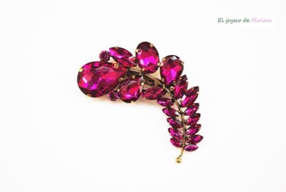 Broche ramillete bugamvilla