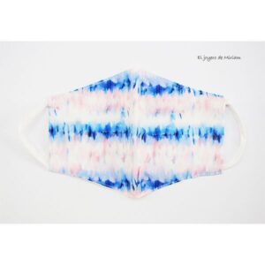 Mascarilla tie dye sin filtro