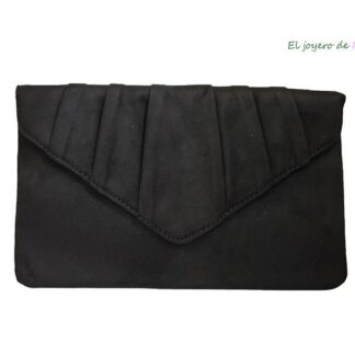 Bolso de fiesta negro pedrería - El joyero de Miriam