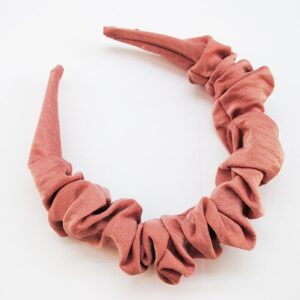 Diadema rosa salmón